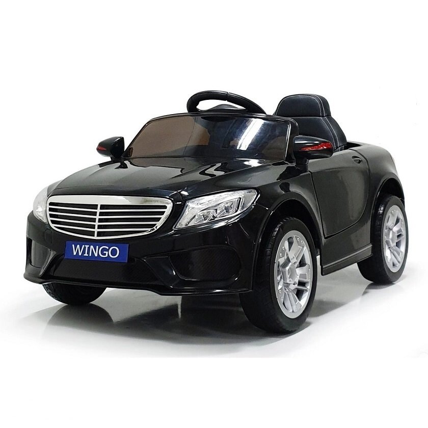 Детский электромобиль Wingo MERCEDES S600 LUX Черный от компании Интернет-магазин «Hutki. by» - фото 1