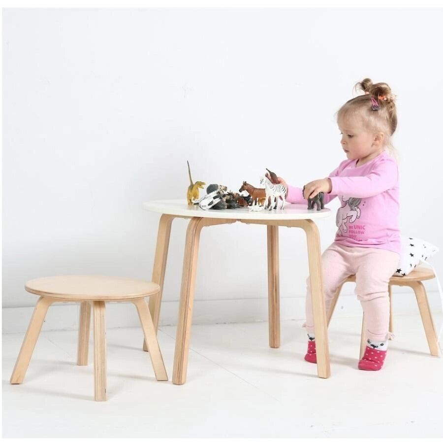 Детский столик для малышей белый от компании Интернет-магазин «Hutki. by» - фото 1