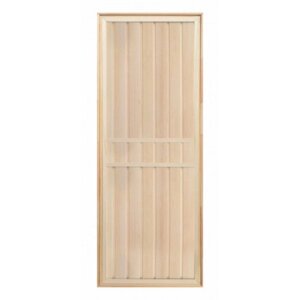 Дверь для бани деревянная глухая 1900х700мм