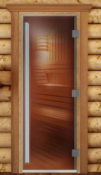 Дверь Престиж бронза 190х70 от компании Интернет-магазин «Hutki. by» - фото 1