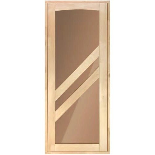 Дверь со стеклом 1,8х0,7 м. липа коробка из сосны. арт.31242 от компании Интернет-магазин «Hutki. by» - фото 1