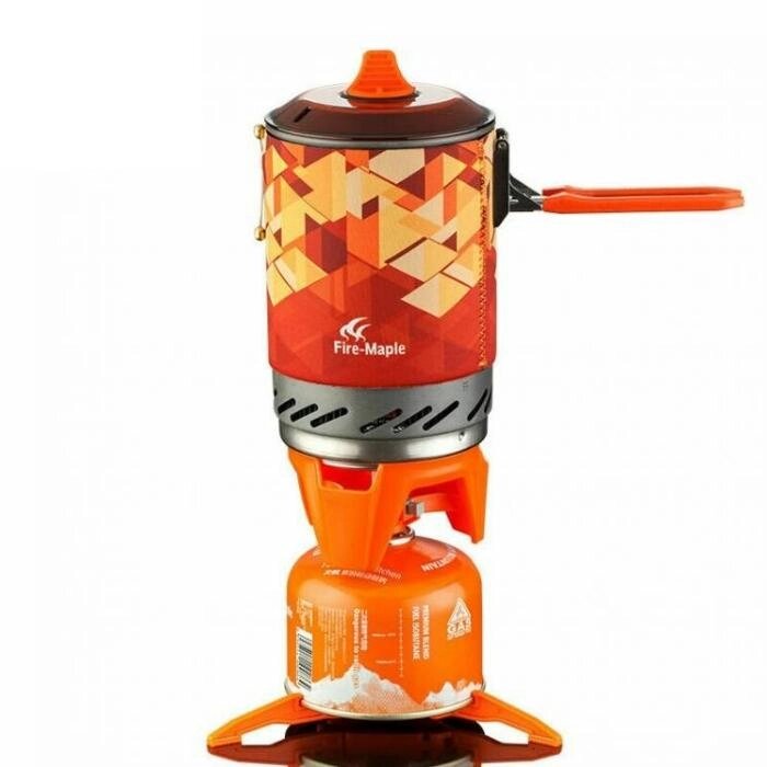 Горелка газовая туристическая Fire-Maple Star X2 оранжевый от компании Интернет-магазин «Hutki. by» - фото 1