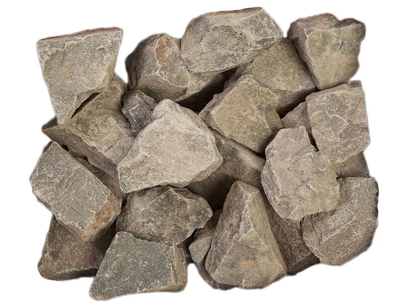 Камни для банных печей "Габбро-диабаз" колотый от компании Интернет-магазин «Hutki. by» - фото 1