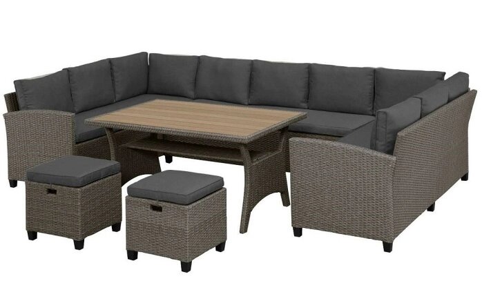 Комплект мебели AFM-370A Dark Grey от компании Интернет-магазин «Hutki. by» - фото 1