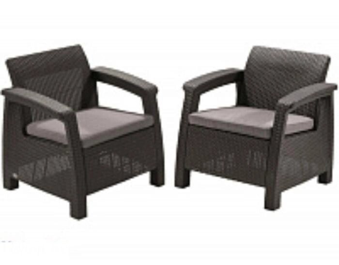 Комплект мебели Corfu Duo Set (Корфу Дуо Сэт) от компании Интернет-магазин «Hutki. by» - фото 1