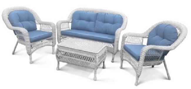 Комплект мебели LV-520 White Blue от компании Интернет-магазин «Hutki. by» - фото 1