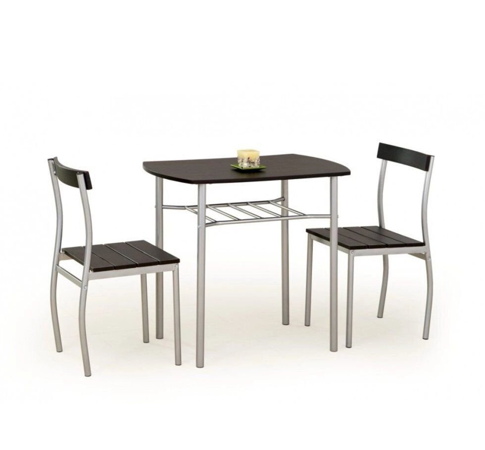 Комплект столовой мебели Halmar Lance (венге) от компании Интернет-магазин «Hutki. by» - фото 1
