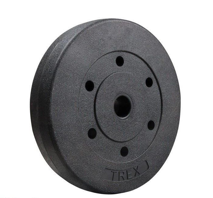 Композитный диск Trex Sport 10 кг (посад. диаметр 26 мм) от компании Интернет-магазин «Hutki. by» - фото 1