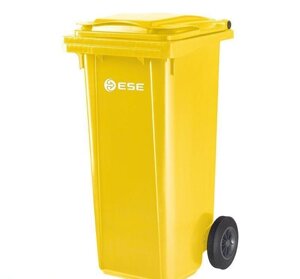 Контейнер для мусора ESE 120л желтый