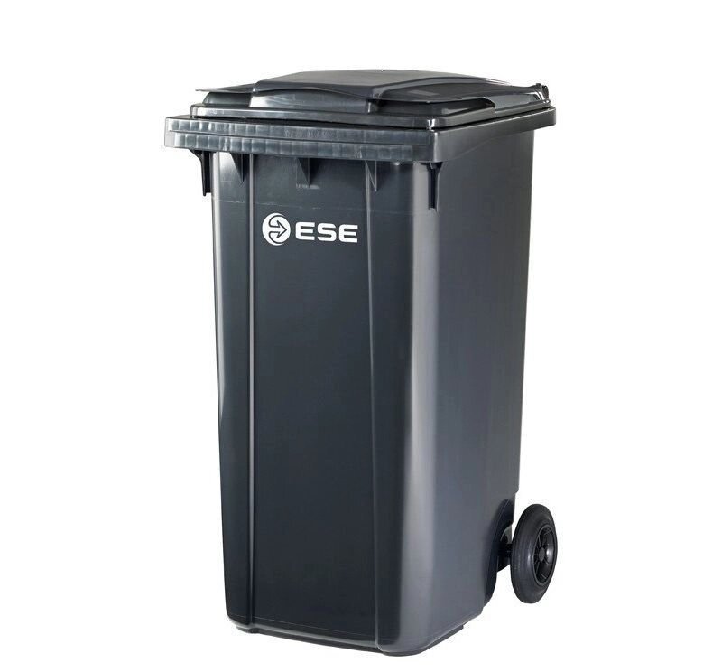 Контейнер для мусора ESE 240л черный от компании Интернет-магазин «Hutki. by» - фото 1