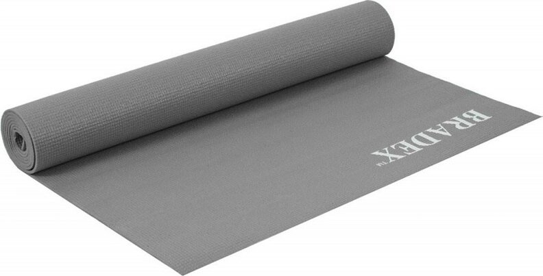 Коврик для йоги и фитнеса 173*61*0,3 серый от компании Интернет-магазин «Hutki. by» - фото 1