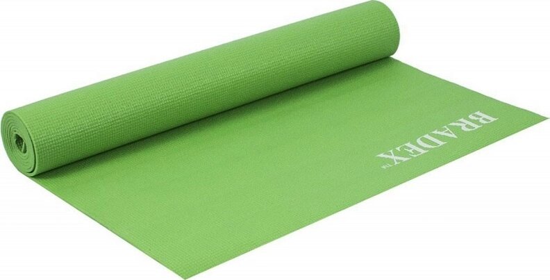 Коврик для йоги и фитнеса 173*61*0,3 зеленый от компании Интернет-магазин «Hutki. by» - фото 1