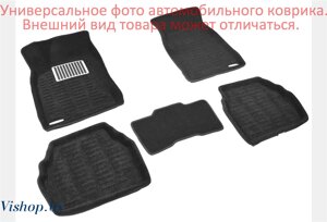 Коврики салона 3D FORD FOCUS III мкпп черный