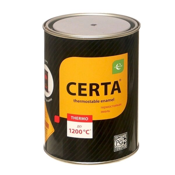 Краска термостойкая красно-коричневая CERTA от компании Интернет-магазин «Hutki. by» - фото 1