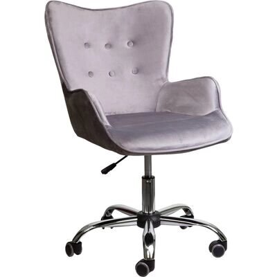 Кресло BELLA БЕЛЛА velvet Серый от компании Интернет-магазин «Hutki. by» - фото 1