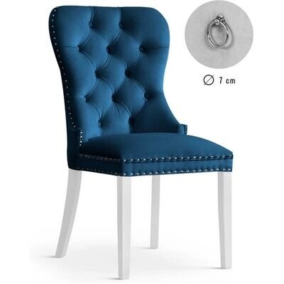 Кресло CAROLINA КАРОЛИНА синий/белый от компании Интернет-магазин «Hutki. by» - фото 1