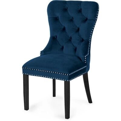 Кресло CAROLINA КАРОЛИНА синий/черный от компании Интернет-магазин «Hutki. by» - фото 1