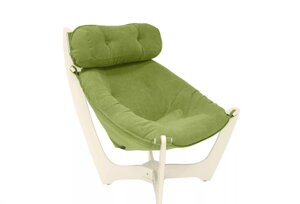Кресло для отдыха Модель 11 Verona Apple green сливочный