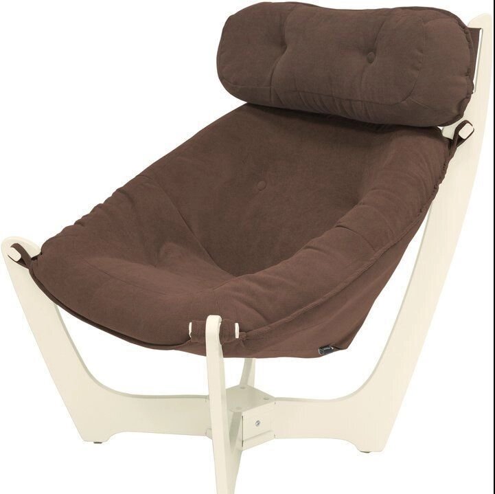 Кресло для отдыха Модель 11 Verona brown сливочный от компании Интернет-магазин «Hutki. by» - фото 1