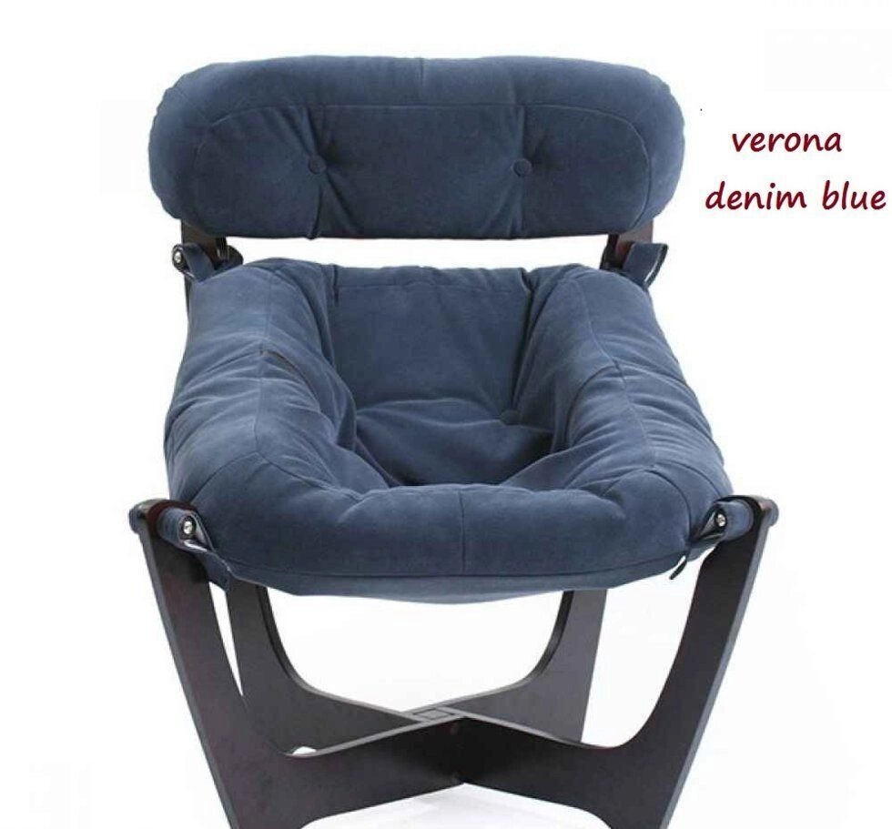 Кресло для отдыха Модель 11 Verona Denim blue от компании Интернет-магазин «Hutki. by» - фото 1