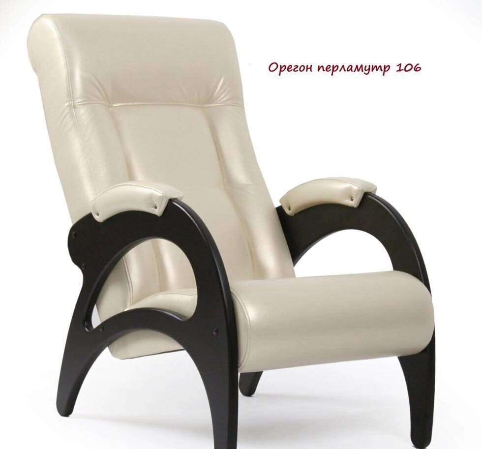 Кресло для отдыха Модель 41 б/л Орегон перламутр 106 от компании Интернет-магазин «Hutki. by» - фото 1