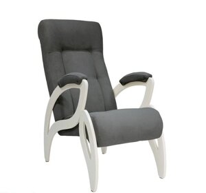 Кресло для отдыха Модель 51 Verona antrazite grey сливочный