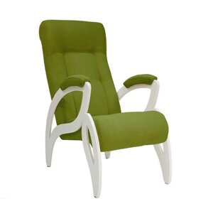 Кресло для отдыха Модель 51 Verona apple green сливочный
