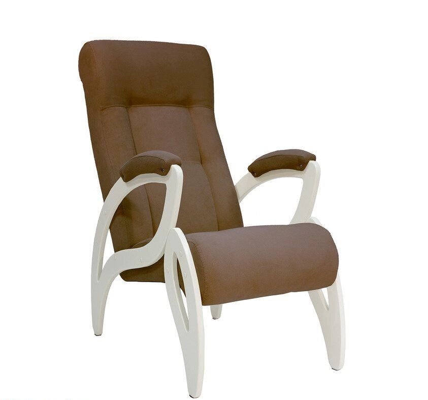 Кресло для отдыха Модель 51 Verona brown сливочный от компании Интернет-магазин «Hutki. by» - фото 1