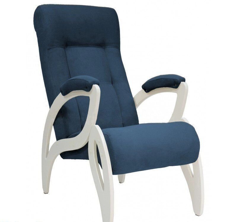 Кресло для отдыха Модель 51 Verona denim blue сливочный от компании Интернет-магазин «Hutki. by» - фото 1