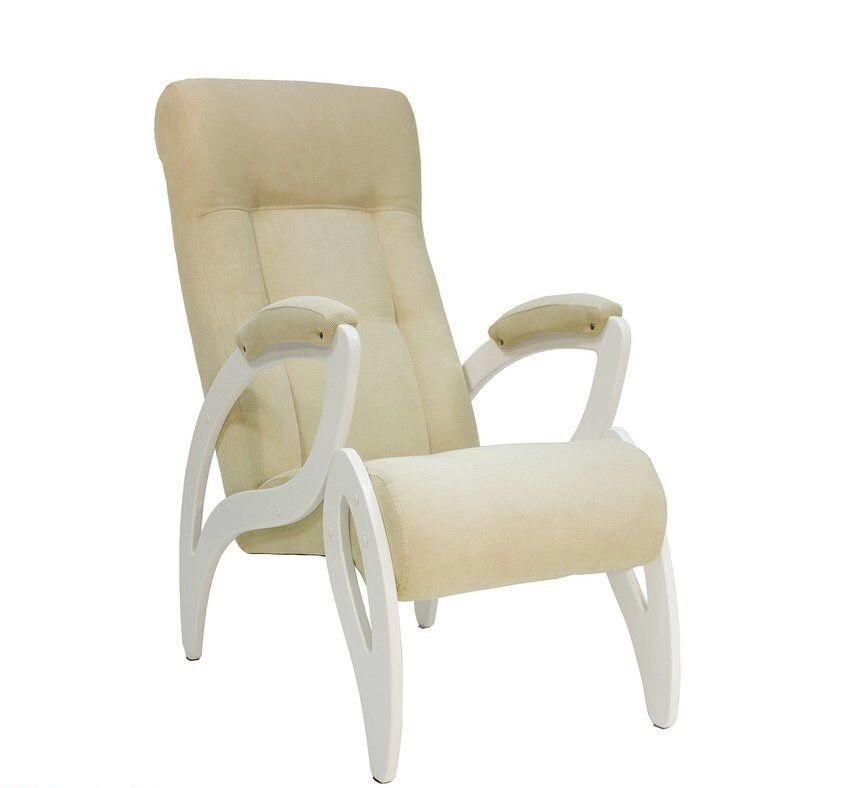 Кресло для отдыха Модель 51 Verona vanilla сливочный от компании Интернет-магазин «Hutki. by» - фото 1