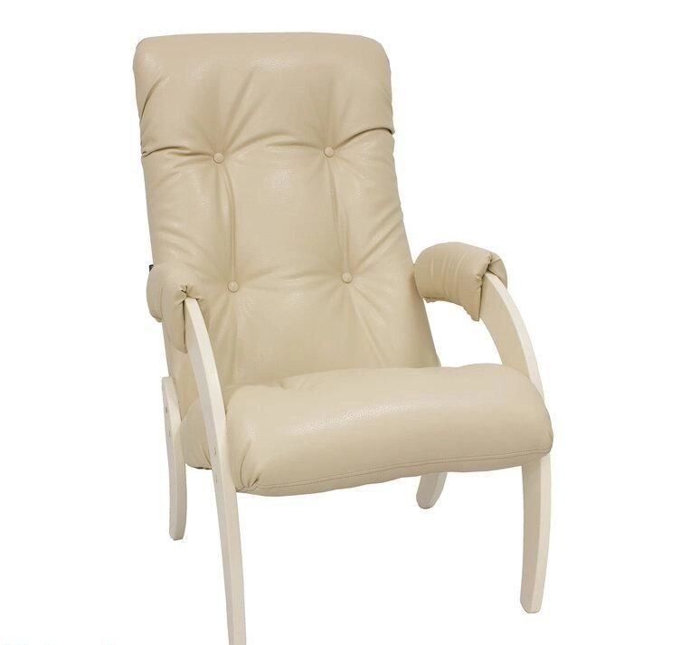 Кресло для отдыха Модель 61 Polaris beige сливочный от компании Интернет-магазин «Hutki. by» - фото 1