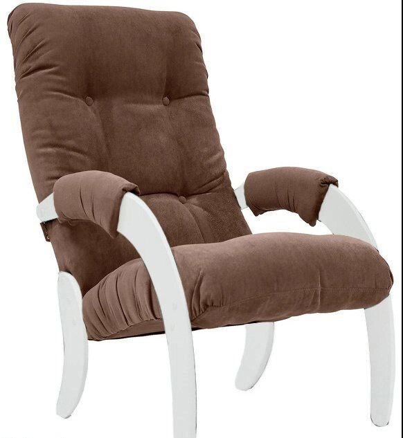 Кресло для отдыха Модель 61 Verona Brown сливочный от компании Интернет-магазин «Hutki. by» - фото 1