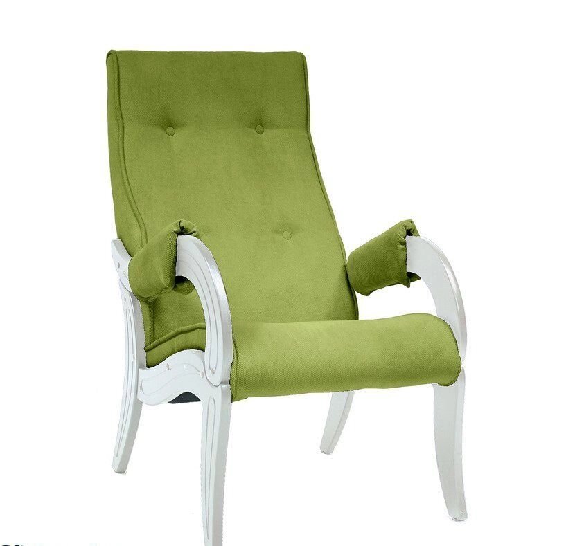 Кресло для отдыха Модель 701 Verona apple green сливочный от компании Интернет-магазин «Hutki. by» - фото 1