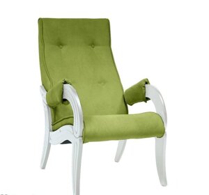 Кресло для отдыха Модель 701 Verona apple green сливочный