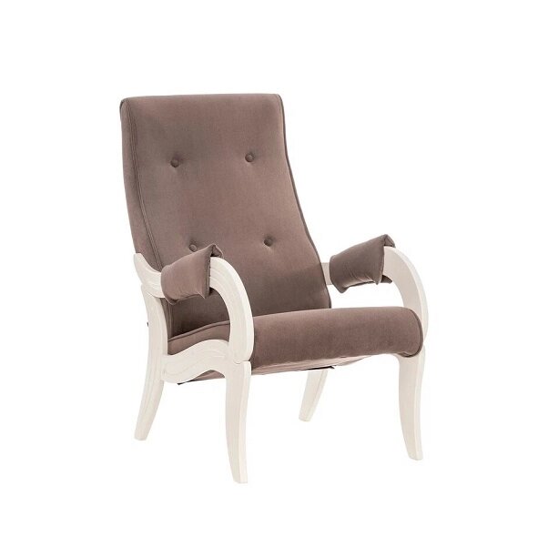 Кресло для отдыха Модель 701 Verona brown сливочный от компании Интернет-магазин «Hutki. by» - фото 1