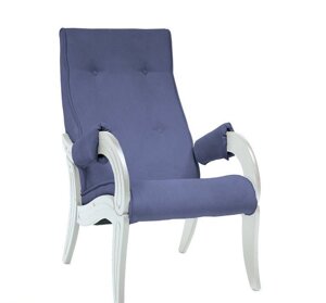 Кресло для отдыха Модель 701 Verona denim blue сливочный