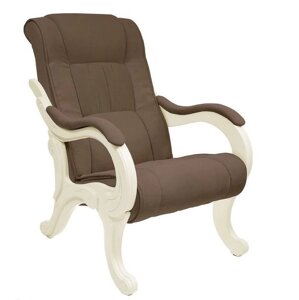 Кресло для отдыха модель 71 Verona brown сливочный