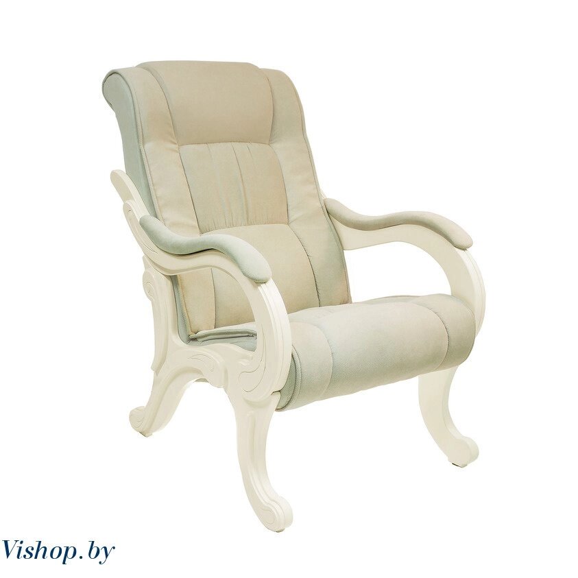 Кресло для отдыха модель 71 Verona vanilla сливочный от компании Интернет-магазин «Hutki. by» - фото 1
