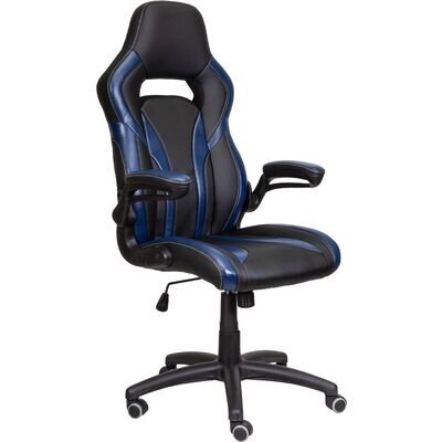 Кресло DRIVE ДРАЙВ синий/черный от компании Интернет-магазин «Hutki. by» - фото 1