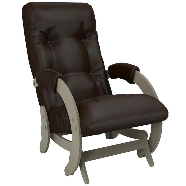 Кресло-глайдер Модель 68 Орегон перламутр 120 Серый ясень от компании Интернет-магазин «Hutki. by» - фото 1