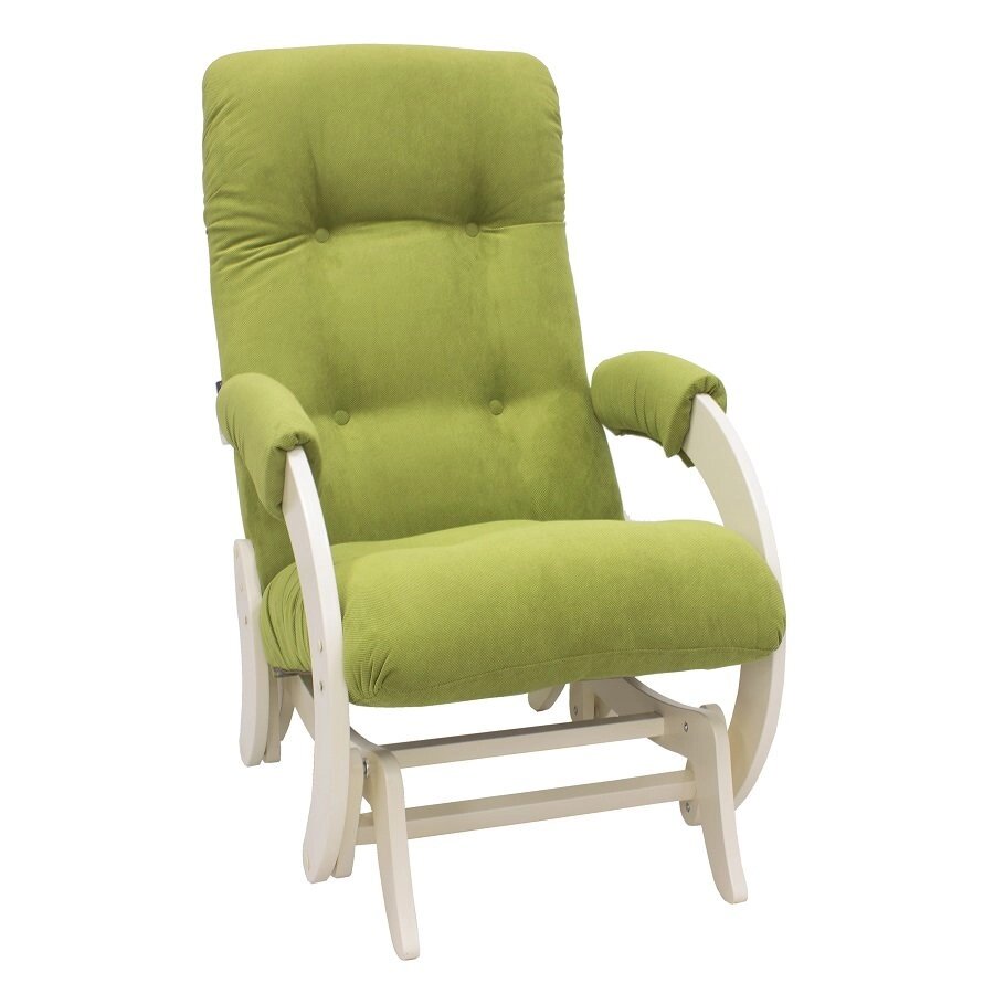 Кресло-глайдер Модель 68 Verona Apple Green сливочный от компании Интернет-магазин «Hutki. by» - фото 1