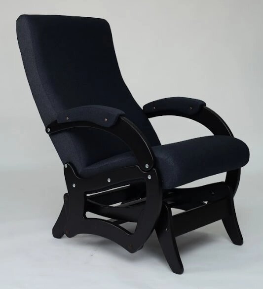 Кресло-качалка Бастион 1М арт. Bahama midnight ноги венге от компании Интернет-магазин «Hutki. by» - фото 1