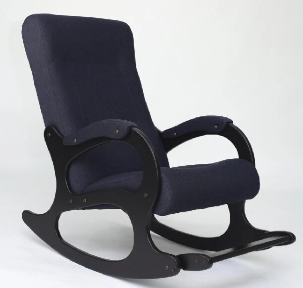 Кресло-качалка Бастион 2 арт. Bahama midnight венге ноги от компании Интернет-магазин «Hutki. by» - фото 1