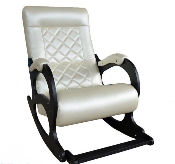 Кресло-качалка Бастион 2 с подножкой (цвет Боне, прошивка Ромбус) от компании Интернет-магазин «Hutki. by» - фото 1