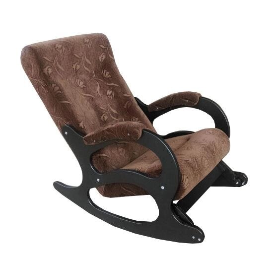 Кресло-качалка Бастион 2 велюр с подножкой от компании Интернет-магазин «Hutki. by» - фото 1