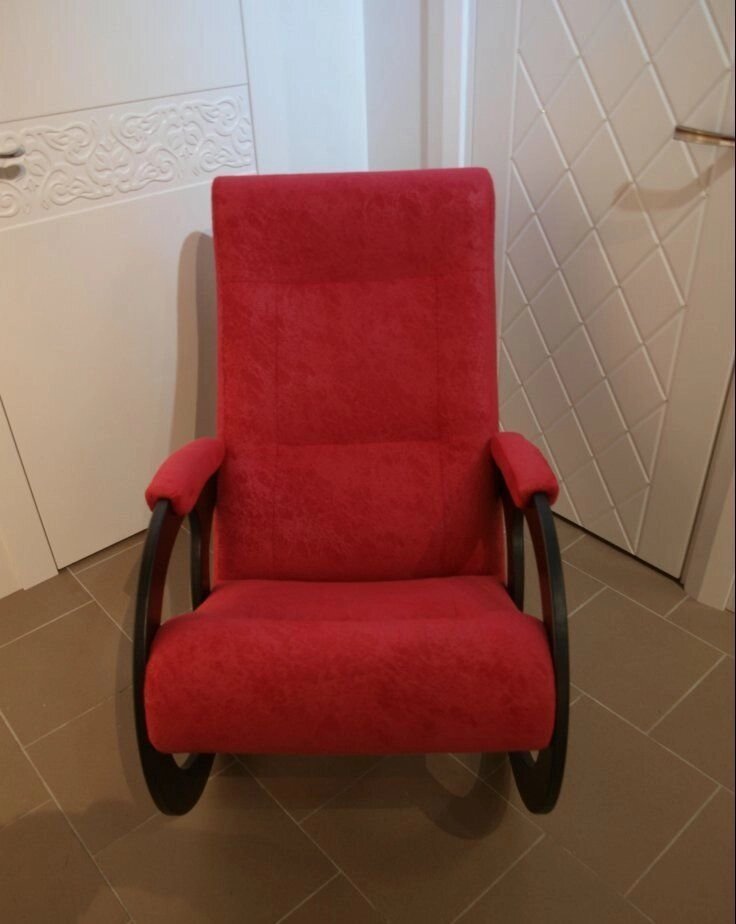 Кресло-качалка Бастион 3 Aqua 10 розовое от компании Интернет-магазин «Hutki. by» - фото 1