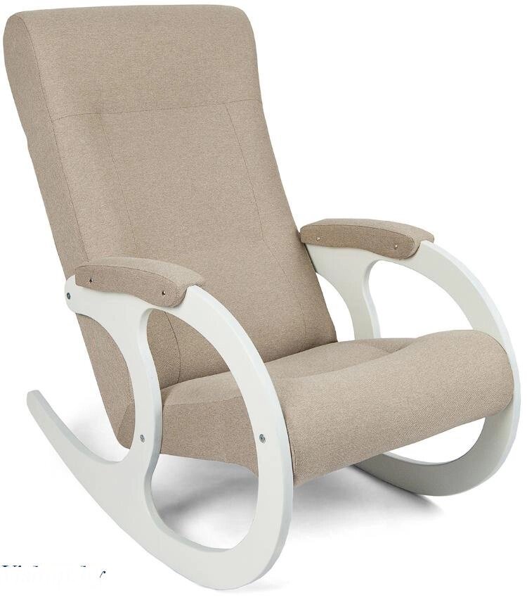 Кресло-качалка Бастион 3 (united 3) белые ноги от компании Интернет-магазин «Hutki. by» - фото 1