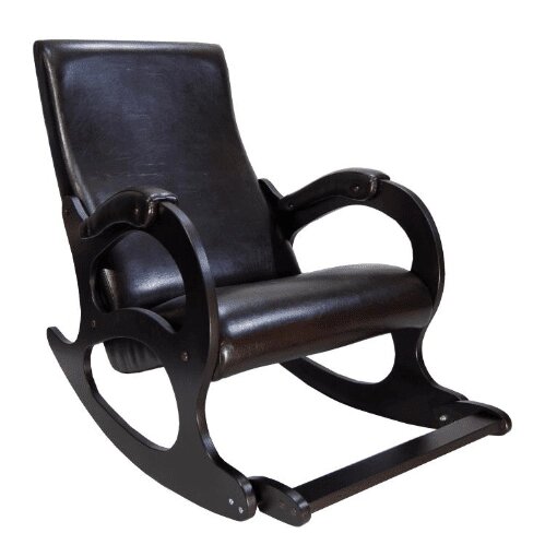 Кресло-качалка Бастион 4-2 с подножкой Селена венге от компании Интернет-магазин «Hutki. by» - фото 1