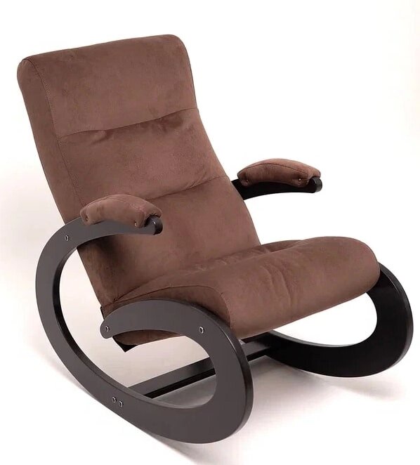 Кресло-качалка Экси Chokolate Венге от компании Интернет-магазин «Hutki. by» - фото 1