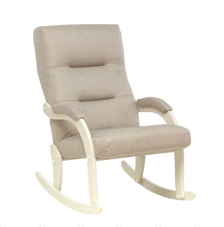 Кресло-качалка Leset Дэми слоновая кость Малмо 05 от компании Интернет-магазин «Hutki. by» - фото 1